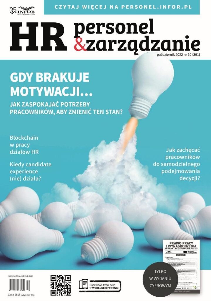 (Nie)ograniczone opodatkowanie. Jakie obowiązki ciążą na pracodawcy w związku z pobytem ukraińskiego pracownika ponad 183 dni w Polsce? - okładka magazynu HR Personel i Zarządzanie. 