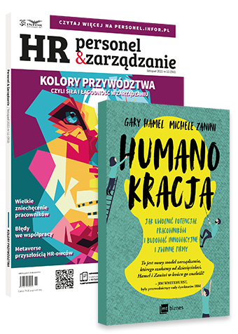 Partnerski dialog - czy Polacy są gotowi na przywództwo służebne? - okładka magazynu HR Personel i Zarządzanie.