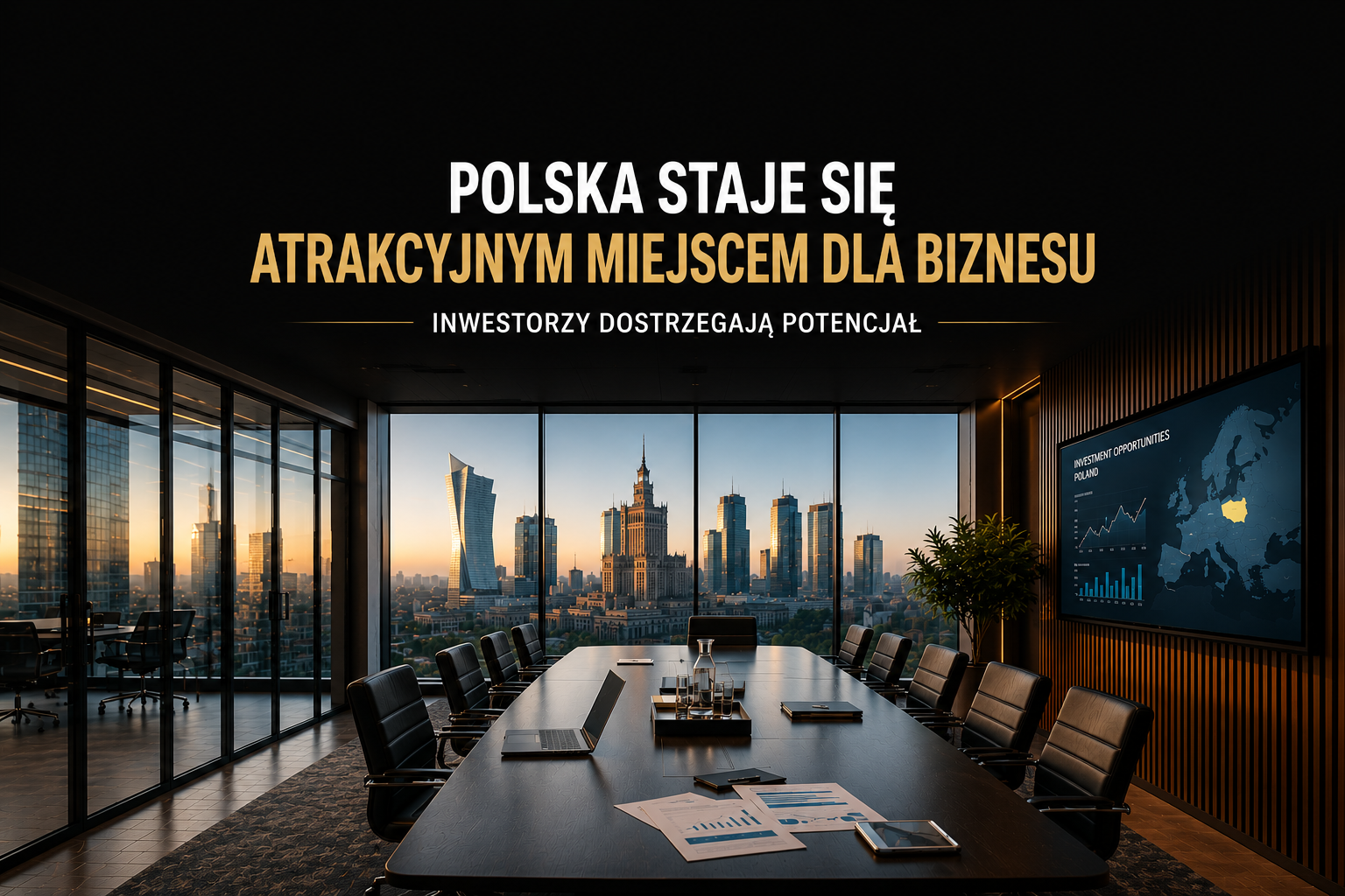 Inwestorzy stawiają na Polskę. Te branże przyciągają dziś największy kapitał