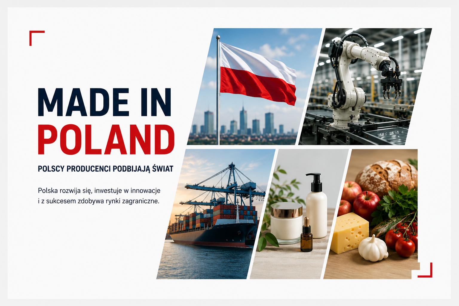 Made in Poland podbija świat. Jak polscy producenci budują siłę gospodarki i markę kraju