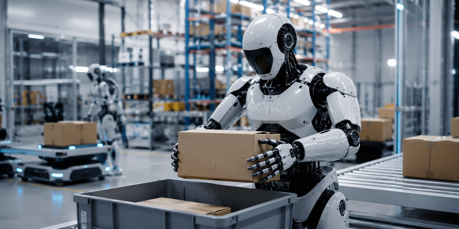 Humanoidalne roboty wchodzą do fabryk. Czy to początek nowej ery przemysłu?