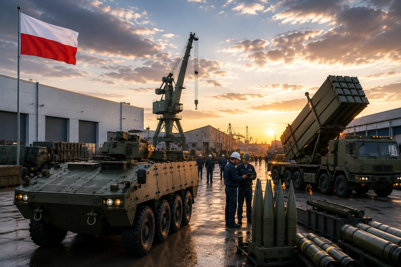 Polska zbrojeniówka na fali wzrostu. Rekordowe wyniki i nowe inwestycje.