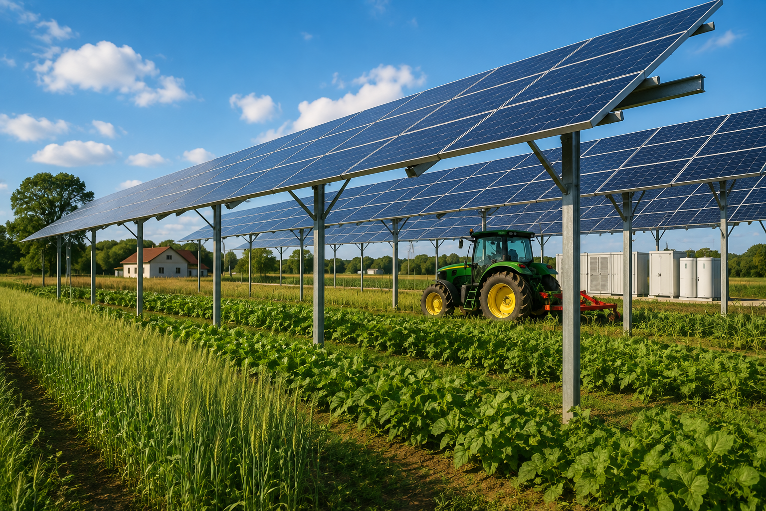 Pierwsza „wyspa energetyczna” w Lubaniu. Rolnictwo połączy się z produkcją energii.