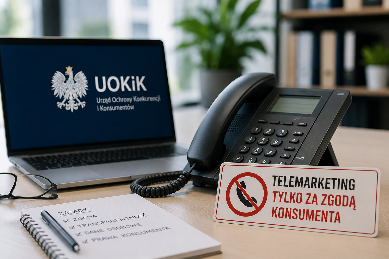 UOKiK ostrzega firmy przed telefonami do klientów. Za telemarketing bez zgody jest kara.