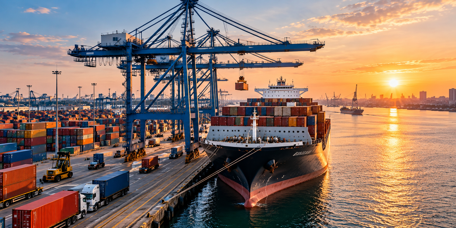 Port Gdańsk bije rekordy. Polska rośnie w siłę na logistycznej mapie Europy.